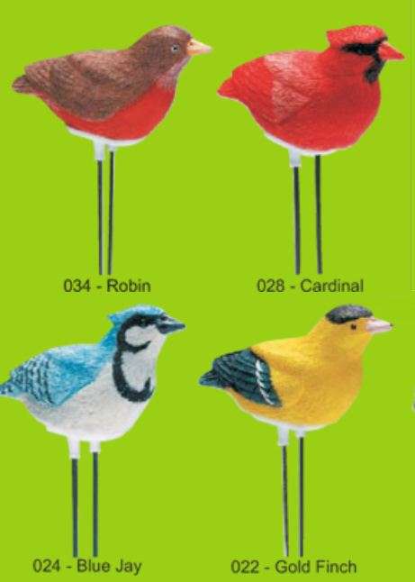 PLANT PAL Soil Moisture Monitor,Birds 'SING' when your plant needs water! SET OF 4 - Bulk Buy Save!!