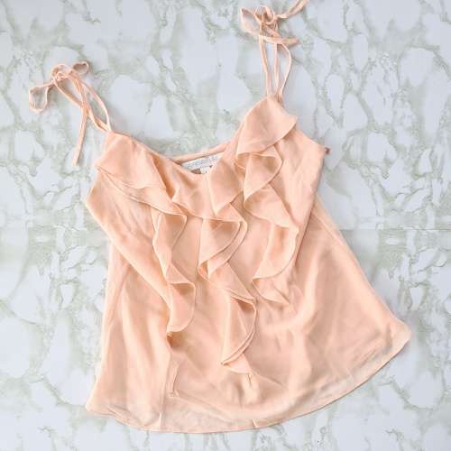PRETTY  RUFFLED FOREVER NEW TOP!