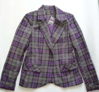 STUNNING PURPLE,GREY AND BLACK YDE JACKET!!