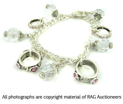 Lauren Michelle Collection Charm Bracelet