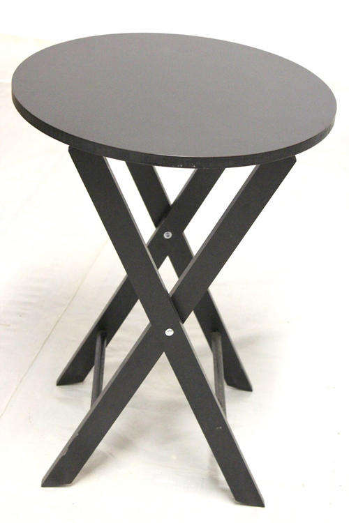 Circular Foldable Side Table (2 Up for Grabs!!!)