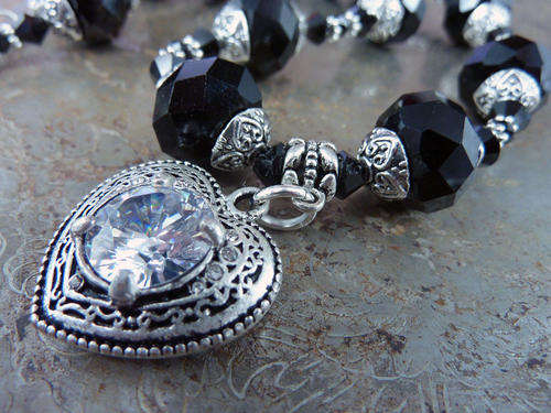 Lauren Michelle Collection Heart Necklace