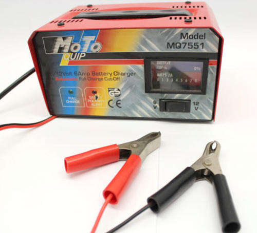 6 / 12 Volt 6 AMP Battery Charger