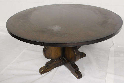 Round Wooden Table