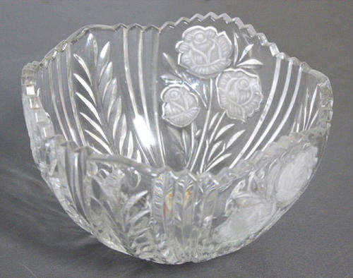 Stunning Anna Hutte Lead Crystal Bowl