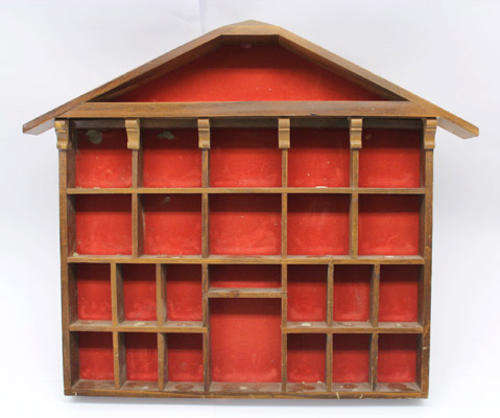 Wooden Printers Tray House