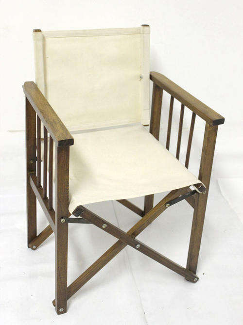 Stunning Wooden Director's Fold-up Chair