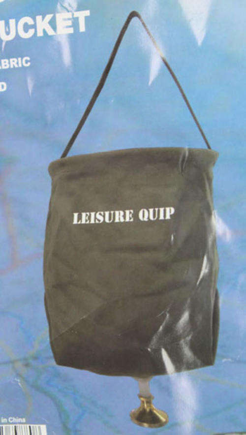 20 Litre Canvas Shower Bucket with Brass Shower Head (6 Up for Grabs!!!)