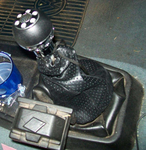 Gear Knob And Shift Boot