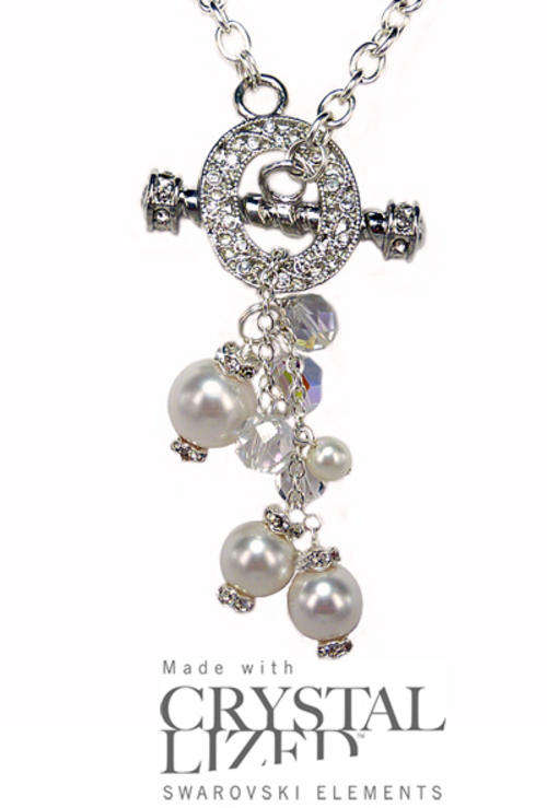 Swarovski T-Bar Necklace