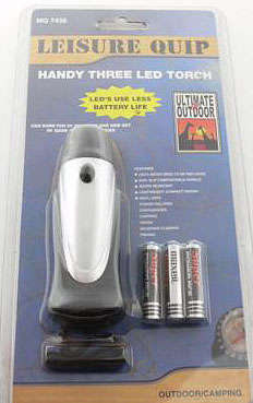 Handy Three LED Torch