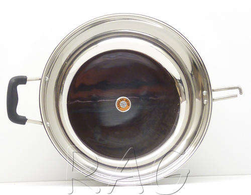 Stainless Steel Large Frying Pan