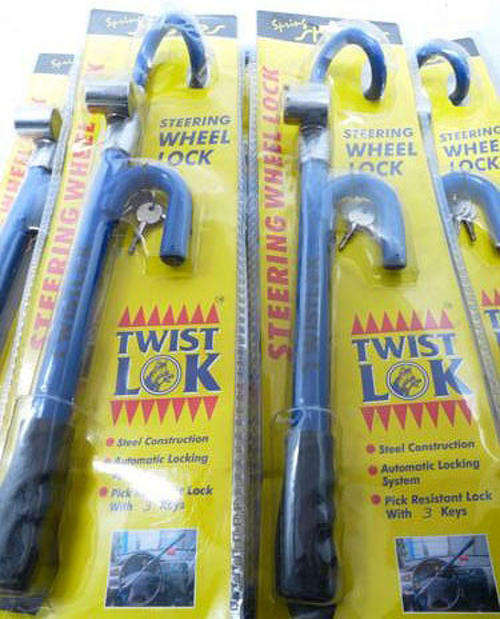 Twist Lock Steering Wheel Lock BULK