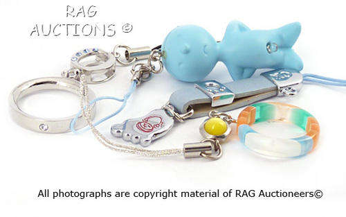 Glo Cell Phone Charms Set Of Four