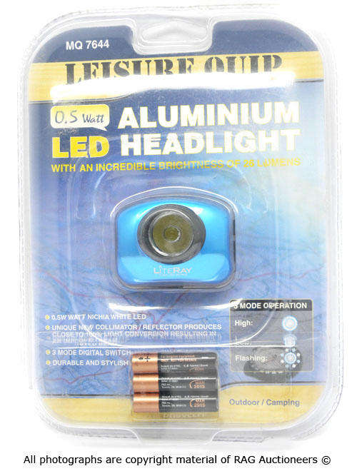 0.5 Watt  Aluminium LED Headlight