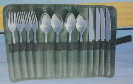 12 Piece Cutlery Set With Carry Bag