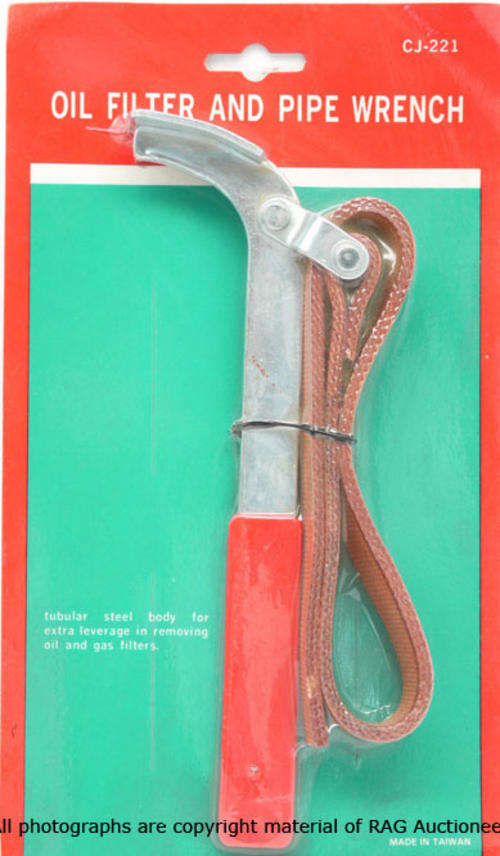 Oil Filter and Pipe Wrench