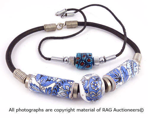 Vintage Necklaces With Flower Beads