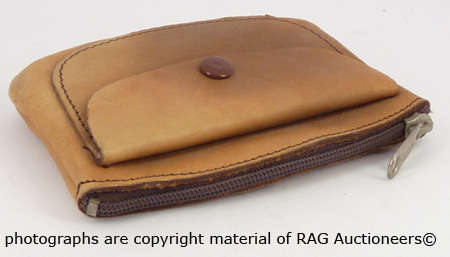 Genuine Leather Money Pouch (11.5 cm X 8cm)