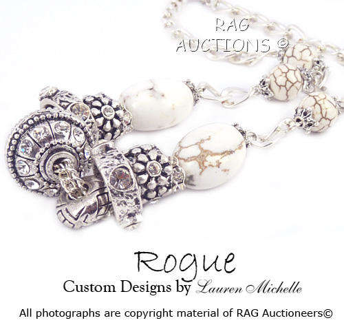 **LAUREN MICHELLE**Rogue Range Semi-Precious Troll Necklace (SPRING COLLECTION)