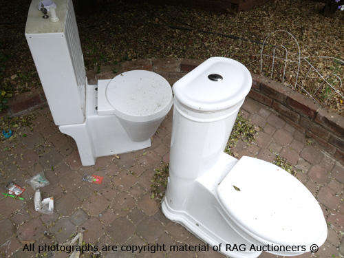 Job Lot Of Two Toilets