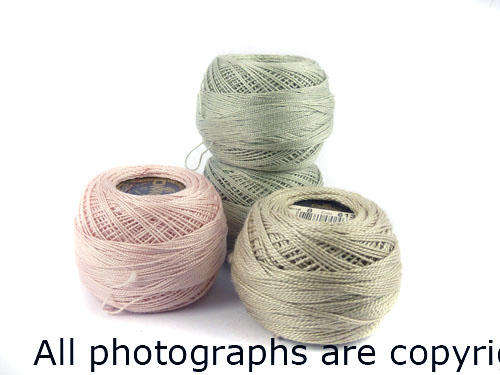 DMC COTON PERLE 8 and 12 (X 7)