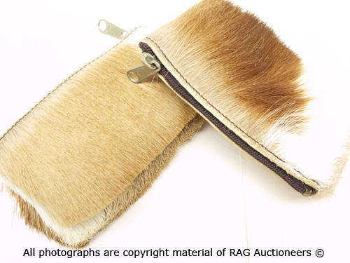 **GENUINE SPRINGBOK** Small Money Pouch X 2 (11cm X 7cm)