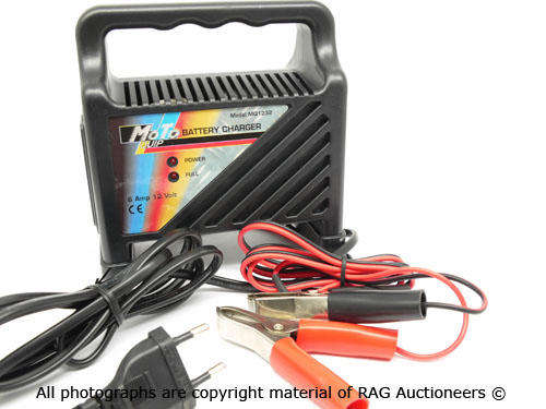 6 AMP 12 VOLT Battery Charger (Black one)