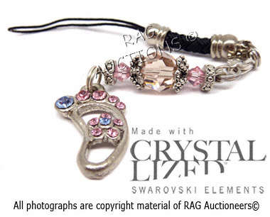 **GENUINE SWAROVSKI**Crystal Cell Phone Charm (CHRISTMAS PROMOTION)