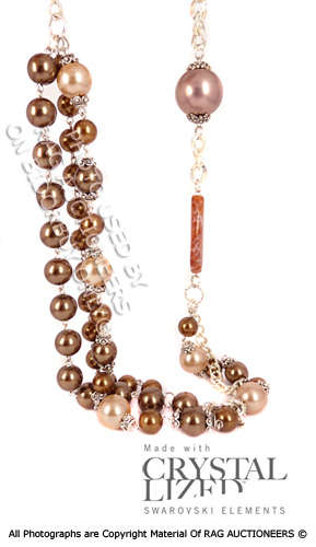 **R950** Lauren MichelleTrendy Pearl Sensation Necklace