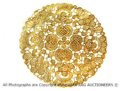 Medium Dark Gold Doily (120 up for Grabs!!!)