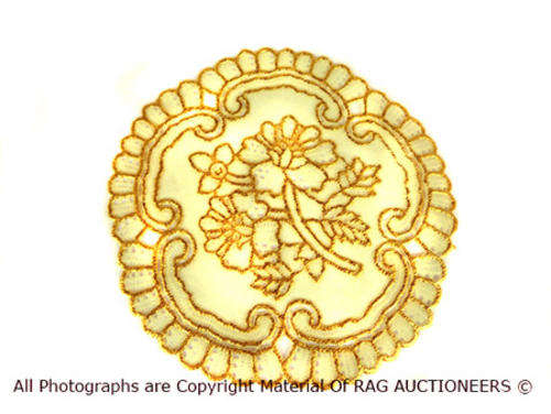 Small Light Gold Doily X 120