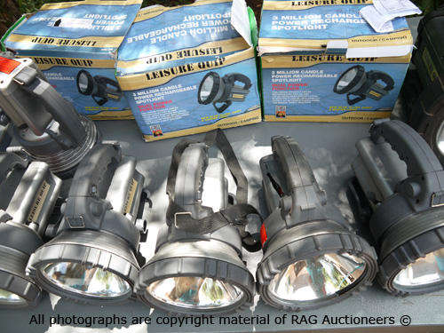 Rechargeable Lanterns, Spotlights and Other Lights JOB LOT [Over R20 000 Worth!!!]
