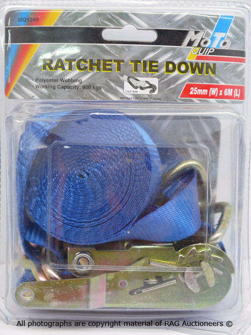 Ratchet Tie Down (25 mm X 6 m) [3 Up for grabs!!!]