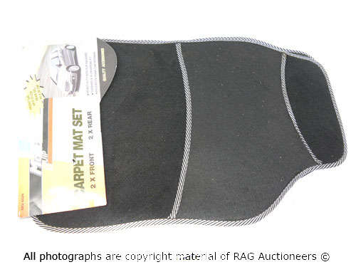 White Trimmed Car Mats [20 Up for Grabs!!!]