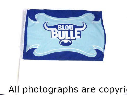 Blou Bulle Small Flag