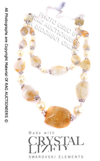**R700**  SPARKLE TIER NECKLACE