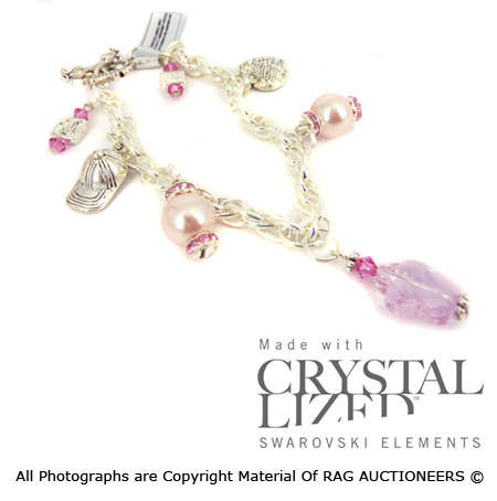 **R320** Genuine Swarovski Delicate Charm Bracelet