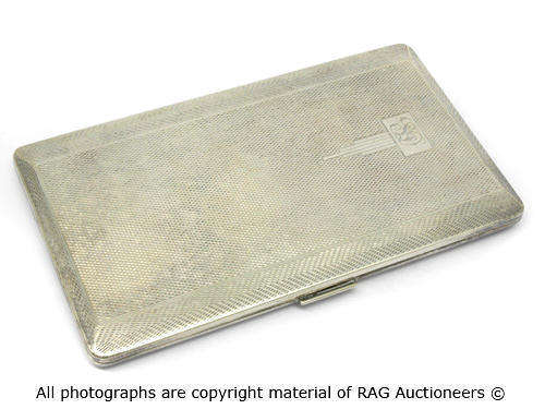 HART BROS EPNS Cigarette Case