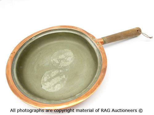 Copper Pan (WAS USED AS ORNAMENT)