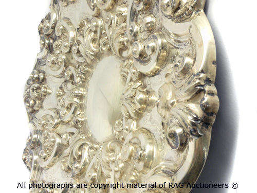 Stunning Ornate Silver Coloured Wall Decoration