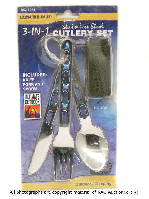 3 -In-1 Stainless Steel Cutlery Set [5 Up for Grabs!!!]