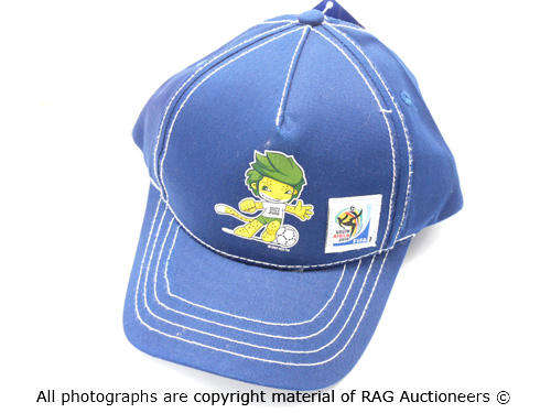 FIFA 2010 ZAKUMI Children's Peak Cap (Blue Cap)