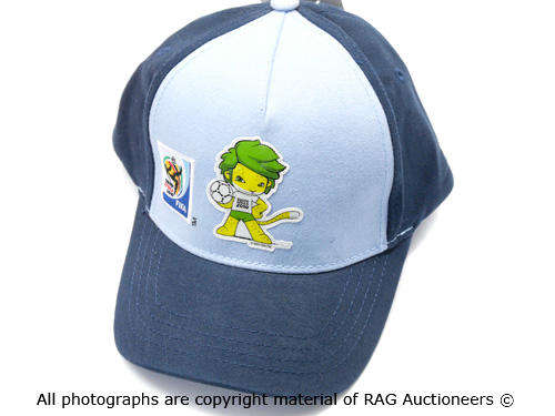 FIFA 2010 ZAKUMI Children's Peak Cap (Mixed Blues Cap)
