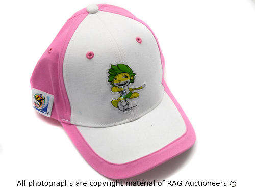 FIFA 2010 ZAKUMI Children's Peak Cap (Pink Cap)