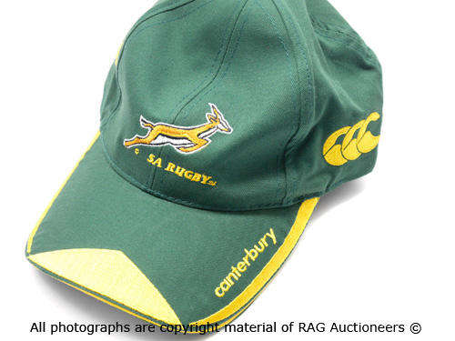 SA RUGBY Canterbury Peak Cap