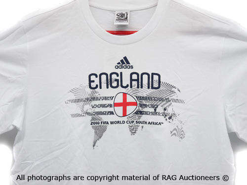 ADIDAS 2010 England T-Shirt  (Size: XL) [2 Up for Grabs!!!]
