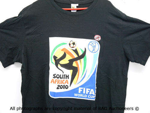 FIFA 2010 Embellished Black Top (Size:Large)