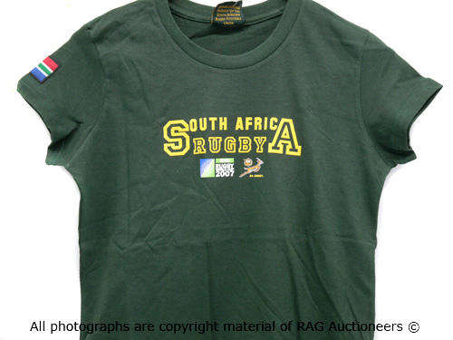 Springbok Ladies World Conquer Winner T-Shirt (Size:Small) [2 Up for Grabs!!!]