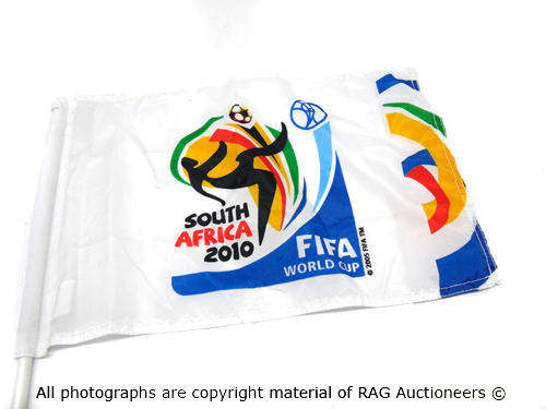 FIFA Memorabilia Small White Flag